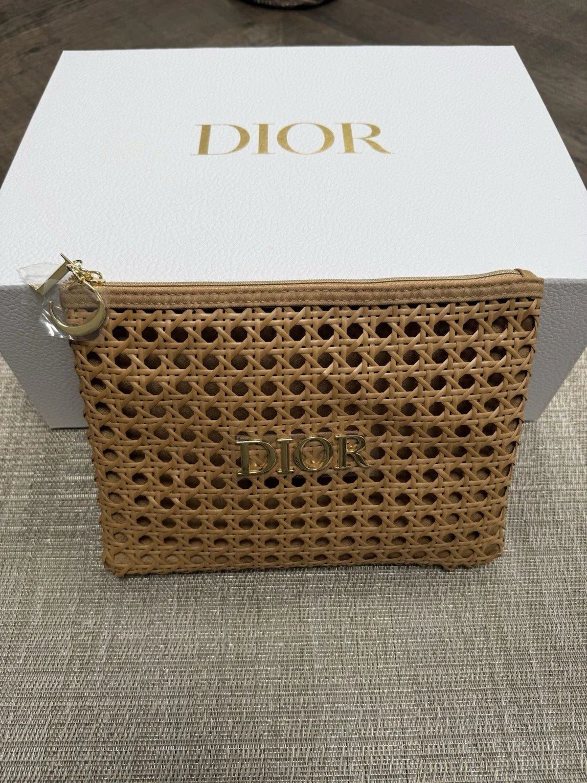 Dior Raffia Solar Pouch Limited Edition